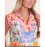 Alden Adair Clara Top Floral Sketch