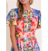 Alden Adair Heather Dress Floral Sketch