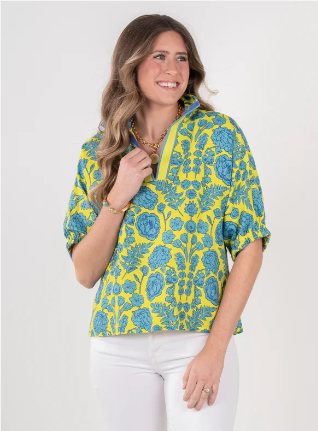 Emily McCarthy Poppy Top - Joy Bouquet