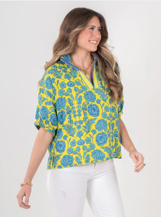 Emily McCarthy Poppy Top - Joy Bouquet