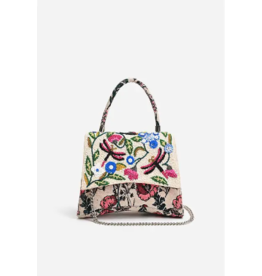 America & Beyond Dragonfly Dreams Kashmiri Top Handle Bag