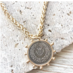 French Coin Necklace