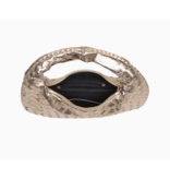 Urban Expressions Wendy Woven Shoulder Bag Gold