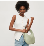 Urban Expressions Wendy Woven Shoulder Bag Sage