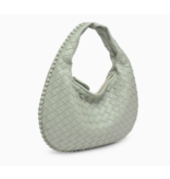 Urban Expressions Wendy Woven Shoulder Bag Sage