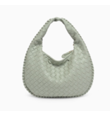 Urban Expressions Wendy Woven Shoulder Bag Sage