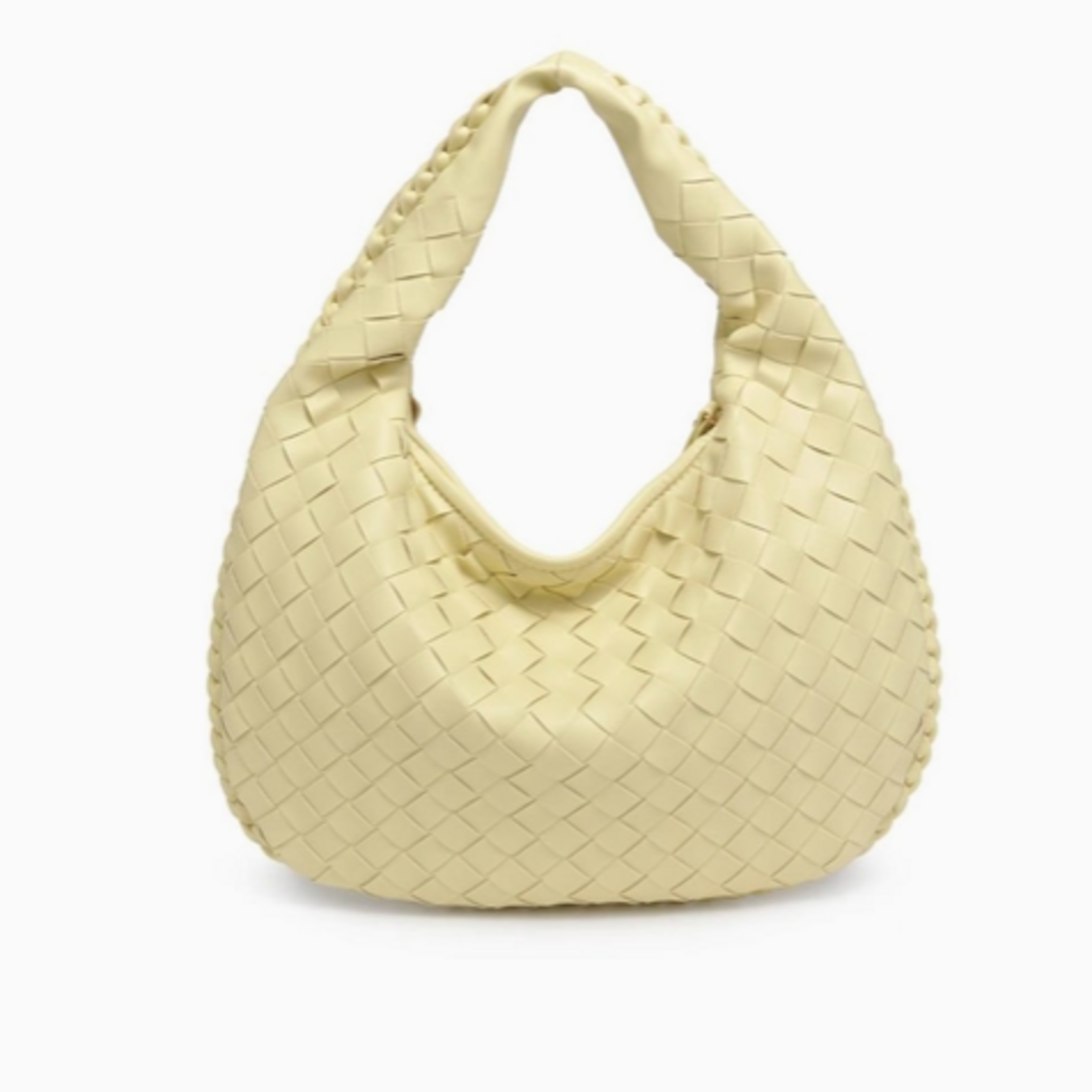 Wendy Woven Shoulder Bag Butter