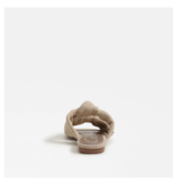 Marissa Natural Burlap Knot Slide Sandal