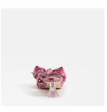 Natalina Orchid Lilac Kitten Heel Mule