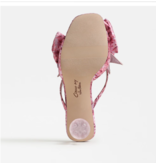 Natalina Orchid Lilac Kitten Heel Mule