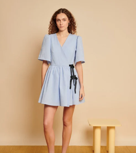 Sister Jane FREJA WRAP MINI DRESS