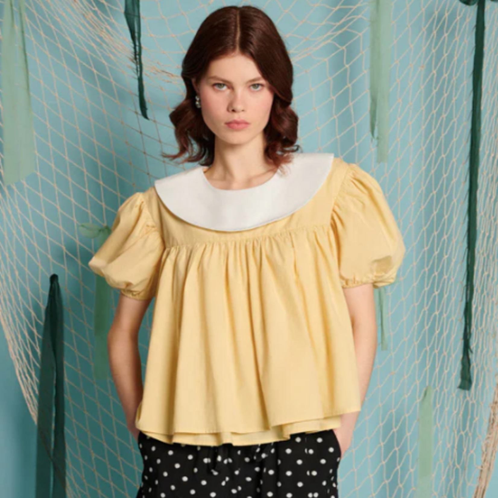 Sister Jane DOCK COLLAR TOP