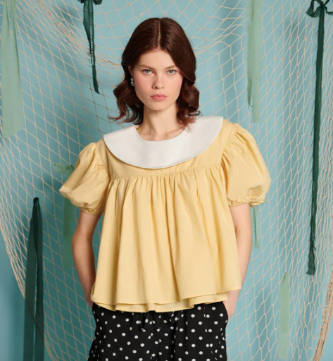 Sister Jane DOCK COLLAR TOP