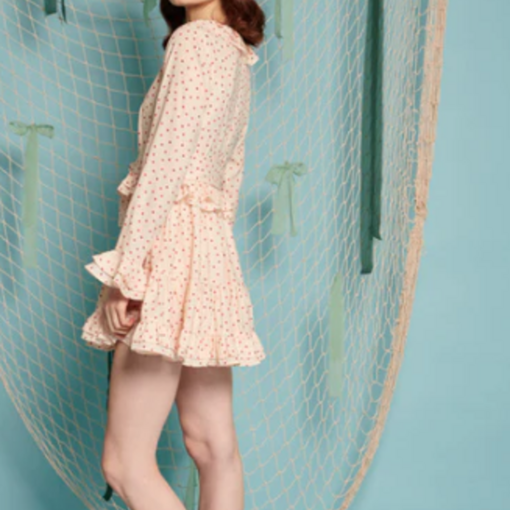 Sister Jane BETTA RUFFLE MINI DRESS