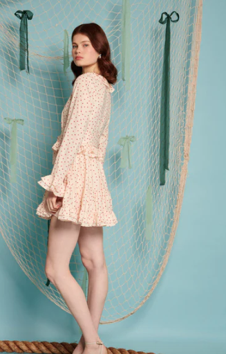 Sister Jane BETTA RUFFLE MINI DRESS