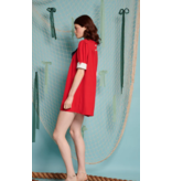 Sister Jane AHOY PLEATED MINI DRESS
