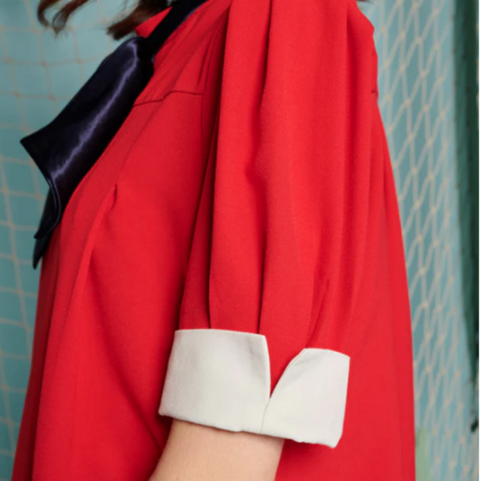 Sister Jane AHOY PLEATED MINI DRESS