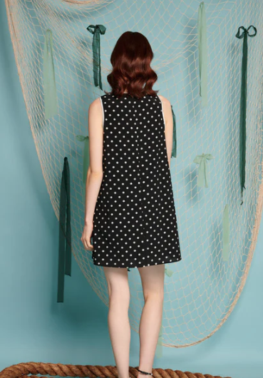 Sister Jane ISLES BOW MINI DRESS