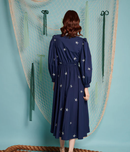 Sister Jane OCEAN STAR EMBROIDERED DRESS