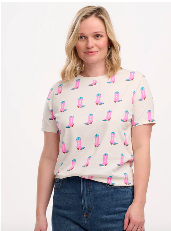 Sugarhill Brighton MAGGIE T-SHIRT COWGIRL BOOTS
