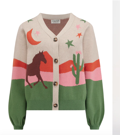 Sugarhill Brighton ADRIAN CARDIGAN DESERT COWGIRL