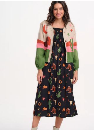 Sugarhill Brighton ADRIAN CARDIGAN DESERT COWGIRL