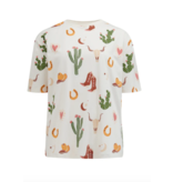 Sugarhill Brighton KINSLEY RELAXED T-SHIRT DESERT COWGIRL