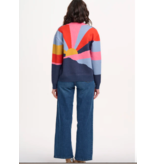 Sugarhill Brighton SOLANA KNITTED BOMBER Sunrays