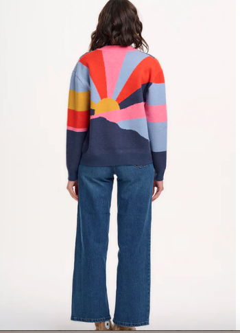 Sugarhill Brighton SOLANA KNITTED BOMBER Sunrays