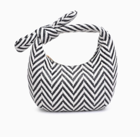 Penny Woven Clutch