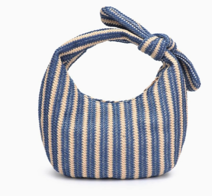 Penny Woven Clutch