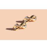 Bow Tie Pasta Studs - 18K Gold Plated