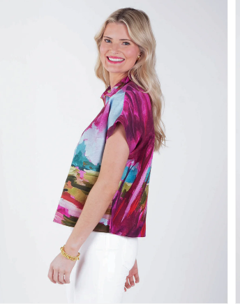 Emily McCarthy Poppy Pullover - Bellamy Sunset