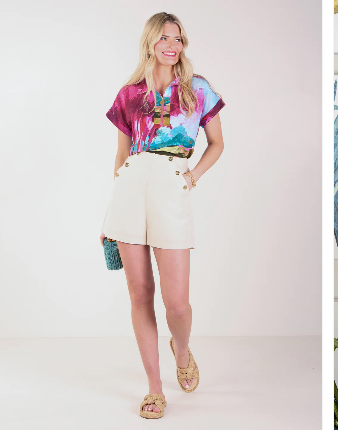 Emily McCarthy Poppy Pullover - Bellamy Sunset