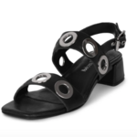 Jeffrey Campbell Rivets Block Heel Sandal