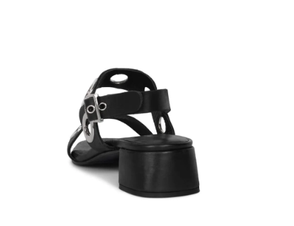 Jeffrey Campbell Rivets Block Heel Sandal