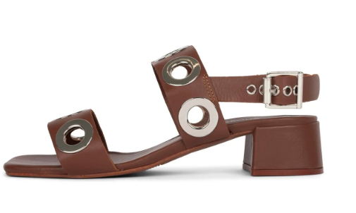 Jeffrey Campbell Rivets Block Heel Sandal