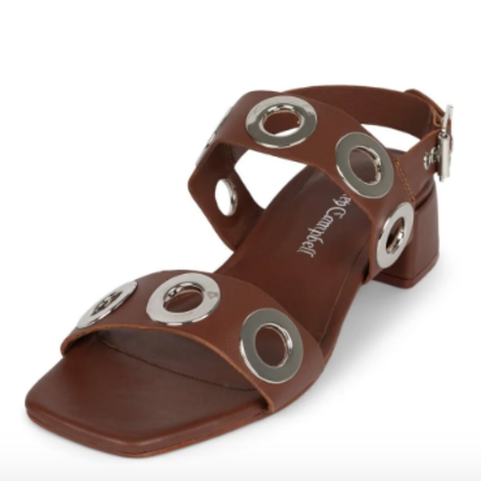 Jeffrey Campbell Rivets Block Heel Sandal