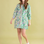 Paloma Dress Mixed Botanical