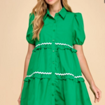 TCEC Lulu Green Dress