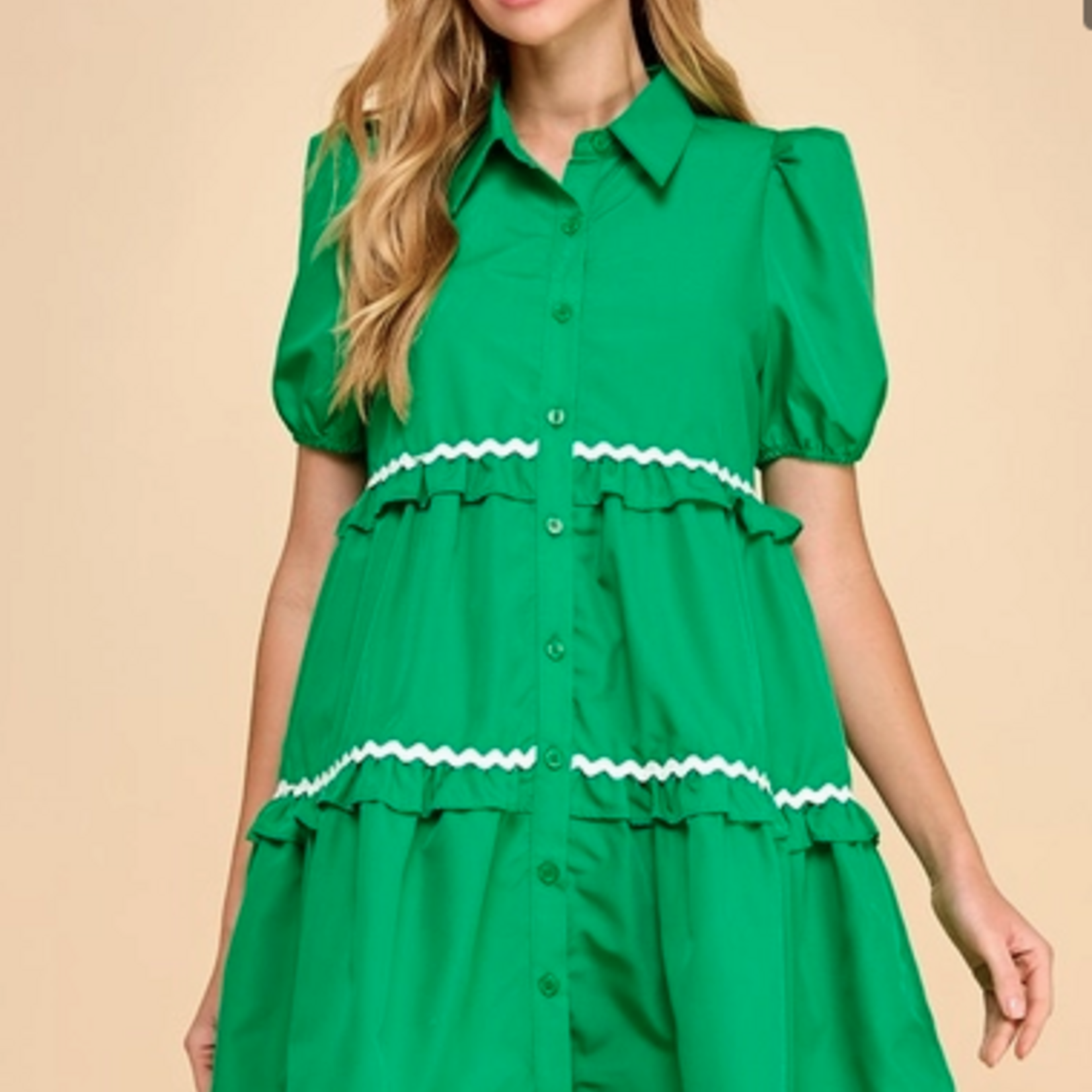 TCEC Lulu Green Dress