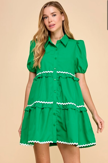Lulu Green Dress