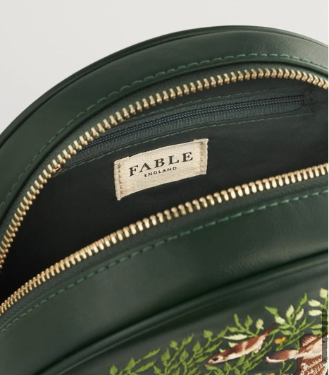 Fable Chloe Fawn Circle Bag Green