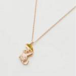 Enamel Dormouse Short Necklace