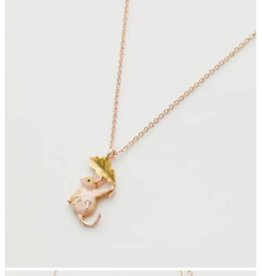Fable Enamel Dormouse Short Necklace