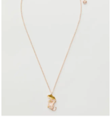 Enamel Dormouse Short Necklace