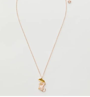Fable Enamel Dormouse Short Necklace