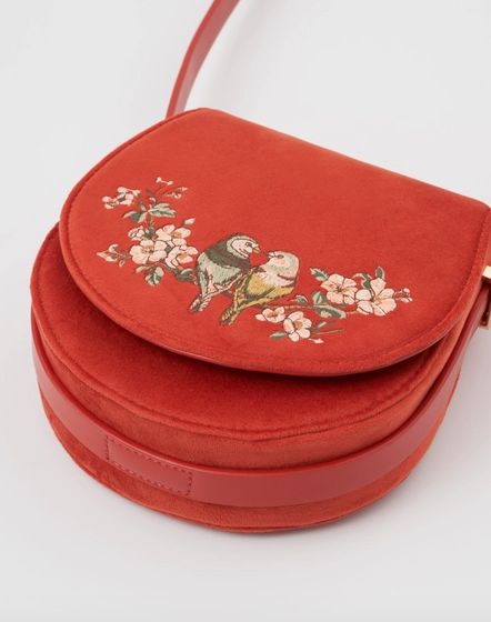 Lovebirds Saddle Bag