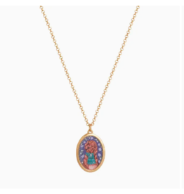 Fable Catherine Rowe Pet Portraits Doodle Pendent Short Necklace