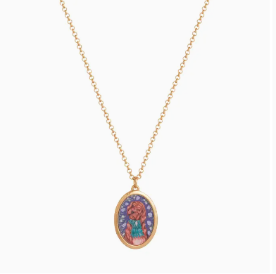 Fable Catherine Rowe Pet Portraits Doodle Pendent Short Necklace